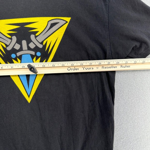 League of Legends TONS OF DAMAGE Trinity Force Black T-Shirt SZ L Gamer Computer - Picture 5 of 8